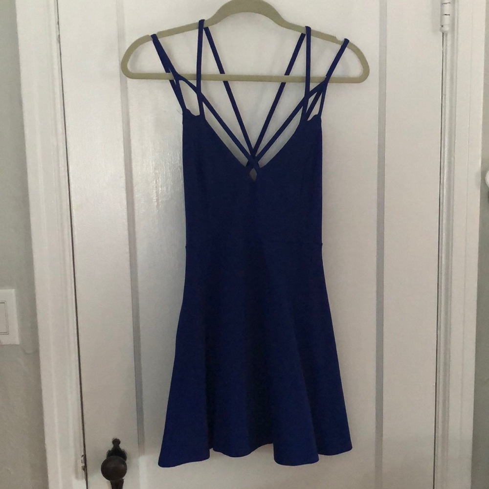 Strappy skater dress